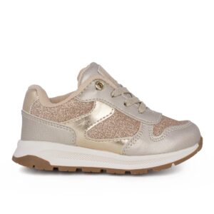 Safety Jogger 613541 Παιδικό Sneaker για κορίτσι δερμάτινο Χρυσό.