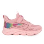 Fila Memory Strass 2 V 3YF41011-900 παιδικό αθλητικό για κορίτσι σε ύφασμα Ροζ/nude