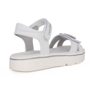 Laura Biagioti 9040 Παιδικό πέδιλο για κορίτσι δερμάτινο Λευκό - Image 3