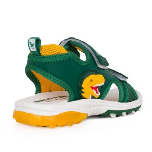 Bull Boys T-REX DNCL4535 VE40 Παιδικό πέδιλο για αγόρι σε ύφασμα Πράσινο - Image 3