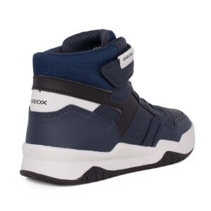 Geox J PERTH BOY J367RF 0FE8V C0832 A Παιδικό μποτάκι για αγόρι δερμάτινο Navy/LT Grey - Image 3