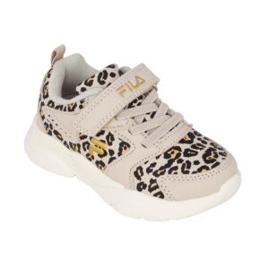Fila SUGARBUSH 3 V 7AF43024-115 Παιδικό αθλητικό για κοριτσι σε συνθετικό δέρμα.Μπέζ/Χρυσό - Image 2