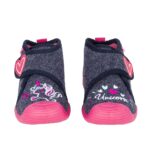 Biomecanics 241151-A089 Παιδικό παντοφλάκι για κορίτσι σε ύφασμα Μπλέ/Ρόζ