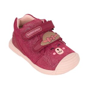 Biomecanics 241107-A787 Παιδικό Sneaker για κορίτσι δερμάτινο Μπορντώ - Image 2