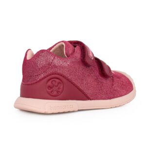 Biomecanics 241107-A787 Παιδικό Sneaker για κορίτσι δερμάτινο Μπορντώ - Image 3