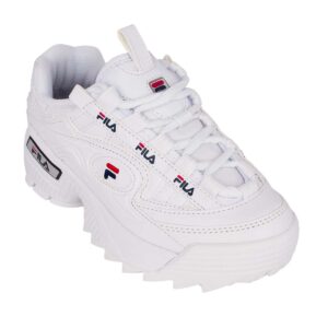 Fila D-FORMATION 3CM00776-125 Παιδικό Sneaker unisex σε συνθετικό δέρμα Άσπρο - Image 2