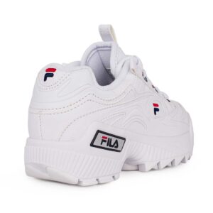 Fila D-FORMATION 3CM00776-125 Παιδικό Sneaker unisex σε συνθετικό δέρμα Άσπρο - Image 3