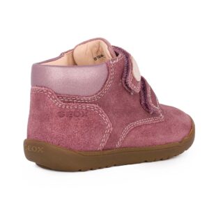 Geox B Macchia G B164PC 07722 C8025 Παιδικό μποτάκι για κορίτσι δερμάτινο Ροζ/Nud - Image 3