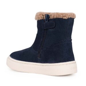 Geox B NASHIK A B463HA 00022 C4002 A Παιδικό μποτάκι για κορίτσι σε suede δέρμα Μπλέ - Image 3