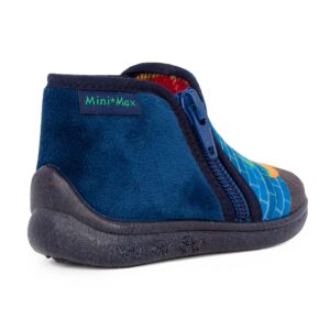 Mini Max JOJO-4 ASSORTED BOX A Παιδικό παντοφλάκι για αγόρι σε ύφασμα Blue - Image 3