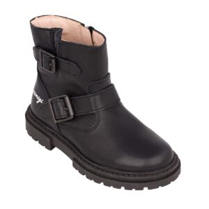 Primigi 6909711 παιδικό μποτάκι biker unisex δερμάτινο Μαύρο - Image 2