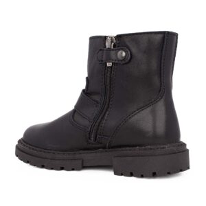 Primigi 6909711 παιδικό μποτάκι biker unisex δερμάτινο Μαύρο - Image 3