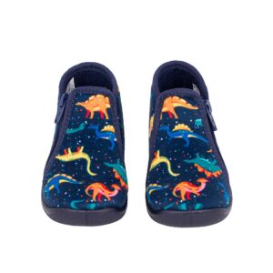 Comfy GRAFF PVT 0524 Παιδικό παντοφλάκι για αγόρι σε ύφασμα Μπλέ