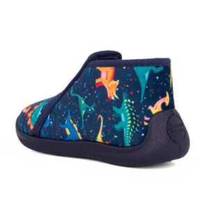 Comfy GRAFF PVT 0524 Παιδικό παντοφλάκι για αγόρι σε ύφασμα Μπλέ - Image 3