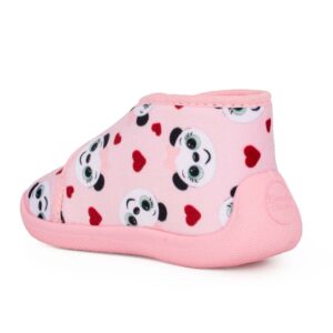 Comfy GALIA PVT 0579 Παιδικό παντοφλάκι για κορίτσι σε ύφασμα Ροζ - Image 3