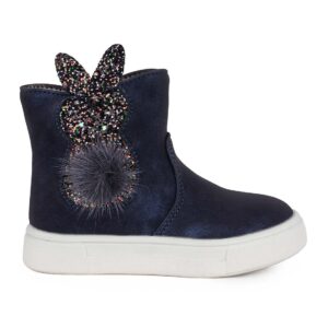 Exe BP8663-21B Παιδικό μποτάκι για κορίτσι δερμάτινο Μπλέ