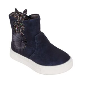 Exe BP8663-21B Παιδικό μποτάκι για κορίτσι δερμάτινο Μπλέ - Image 2