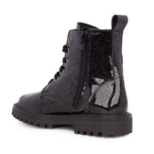 Ricco 1890R Παιδικό μποτάκι για κορίτσι σε συνθετικό οικολογικό δέρμα Μαύρο λουστρίν - Image 3