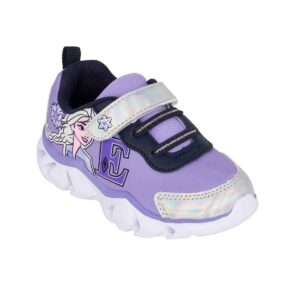 Disney Modum FZ014135 Παιδικό αθλητικό frozen με φωτάκια σε ύφασμα και συνθετικό οικολογικό δέρμα Μωβ - Image 2