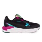 Puma X-Ray Speed Lite BouncySkyJr 398005-02 Παιδικό αθλητικό για κορίτσι σε συνθετικό οικολογικό δέρμα και ύφασμα Μαύρο