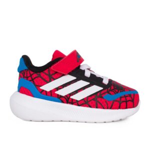 Adidas Runfalcon Spider-Man EL I IH8758 Αθλητικό running για αγόρι με υφασμάτινη επένδυση σε Κόκκινο