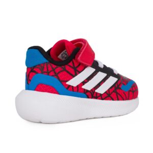 Adidas Runfalcon Spider-Man EL I IH8758 Αθλητικό running για αγόρι με υφασμάτινη επένδυση σε Κόκκινο - Image 3