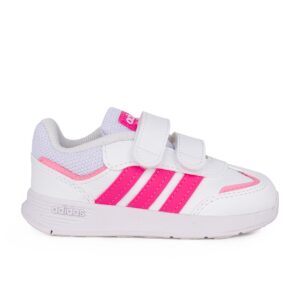 Adidas Tensaur Switch CF I JI1050 Αθλητικό για κορίτσι σε συνθετικό δέρμα σε Λευκό