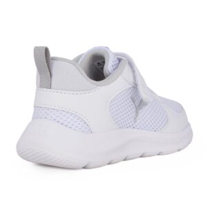 Puma Fun Racer 2 AC PS 400580 05 Παιδικό αθλητικό unisex σε συνθετικό δέρμα και ύφασμα Άσπρο - Image 3