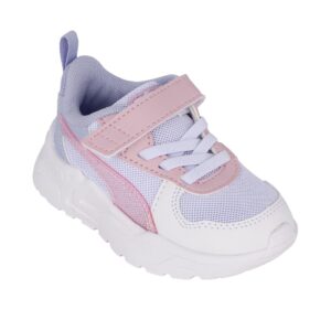 Puma TrinitLite Blurry Dreams AC+Inf 402267 01 παιδικό running αθλητικό για κορίτσι σε συνθετικό δέρμα και ύφασμα σε Λευκό - Image 2