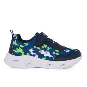 Fila Memory Blink 3 V 3AF51010-233 Παιδικό αθλητικό με φωτάκια για αγόρι σε συνθετικό υλικό και ύφασμα Μπλε