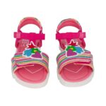 Agatha Ruiz De La Prada MAT 252971-B481 Παιδικό πέδιλο για κορίτσι σε συνθετικό δέρμα Φούξ/Πολύχρωμο