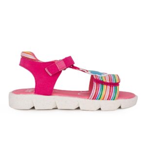 Agatha Ruiz De La Prada MAT 252971-B481 Παιδικό πέδιλο για κορίτσι σε συνθετικό δέρμα Φούξ/Πολύχρωμο - Image 2