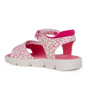 Agatha Ruiz De La Prada 252926-A050 Παιδικό πέδιλο για κορίτσι σε συνθετικό δέρμα Λευκό /Ροζ - Image 4