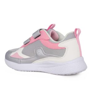 Primigi 7966500 Παιδικό αθλητικό με φωτάκια μονόκερος για κορίτσι σε συνθετικό δέρμα και ύφασμα Γκρί/Ροζ - Image 3