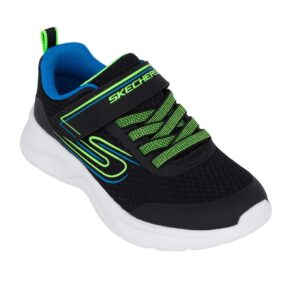 Skechers Dynamatic-Swift Tread 405112L/BBLM Παιδικό αθλητικό για αγόρι σε συνθετικό δέρμα και ύφασμα Black/Blue/Lime - Image 2