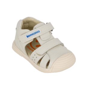 Biomecanics Sporco 252124-B695 Παιδικό παπουτσοπέδιλο για αγόρι δερμάτινο Λευκό - Image 2