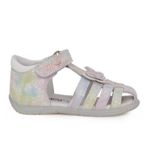 Primigi 7911722 Παιδικό παπουτσοπέδιλο για κορίτσι  δερμάτινο Λευκό/Πολύχρωμο