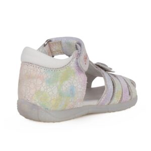 Primigi 7911722 Παιδικό παπουτσοπέδιλο για κορίτσι  δερμάτινο Λευκό/Πολύχρωμο - Image 3