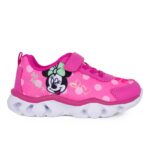 Disney modum DM011085 Παιδικό αθλητικό με φωτάκια για κορίτσι Minnie σε ύφασμα και συνθετικό δέρμα Φούξια