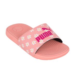 Puma Cool Cat 2.0 Daisies PS BX 400908 01 Παιδικές παντόφλες για κορίτσι σε συνθετικό υλικό Ροζ - Image 2