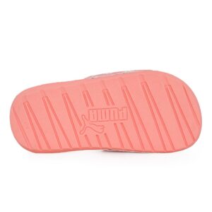 Puma Cool Cat 2.0 Daisies PS BX 400908 01 Παιδικές παντόφλες για κορίτσι σε συνθετικό υλικό Ροζ - Image 5