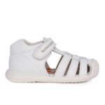 Biomecanics 252123-D050 Παιδικό παπουτσοπέδιλο unisex δερμάτινο Λευκό