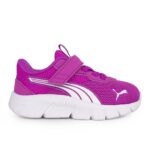 Puma FlexFocus Modern AC+ Inf 311523 03 Παιδικό αθλητικό running για κορίτσι σε συνθετικό δέρμα και ύφασμα Μωβ