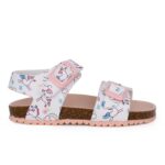 Garvalin 252463-B050 Παιδικό πέδιλο για κορίτσι σε συνθετικό δέρμα Λευκό