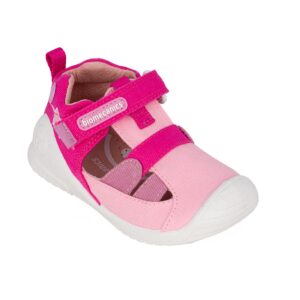 Biomecanics 252182-A032 Παιδικό παπουτσοπέδιλο για κορίτσι υφασμάτινο Ροζ - Image 2