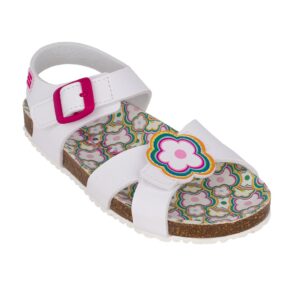 Agatha Ruiz De La Prada 252941-A050 Παιδικό πέδιλο για κορίτσι σε συνθετικό δέρμα Λευκό - Image 2