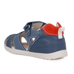 Biomecanics 252169-A556 Α Παιδικό παπουτσοπέδιλο για αγόρι δερμάτινο Μπλε Ραφ - Image 3