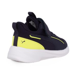 Puma Flyer 3 AC+Inf 401528 02 Παιδικό αθλητικό για αγόρι σε συνθετικό δέρμα και ύφασμα Μπλέ/Λάιμ - Image 3