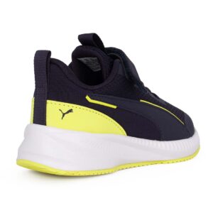 Puma Flyer 3 AC+PS 401527 02 Παιδικό αθλητικό για αγόρι σε συνθετικό δέρμα και ύφασμα Μπλέ/Λάιμ - Image 3