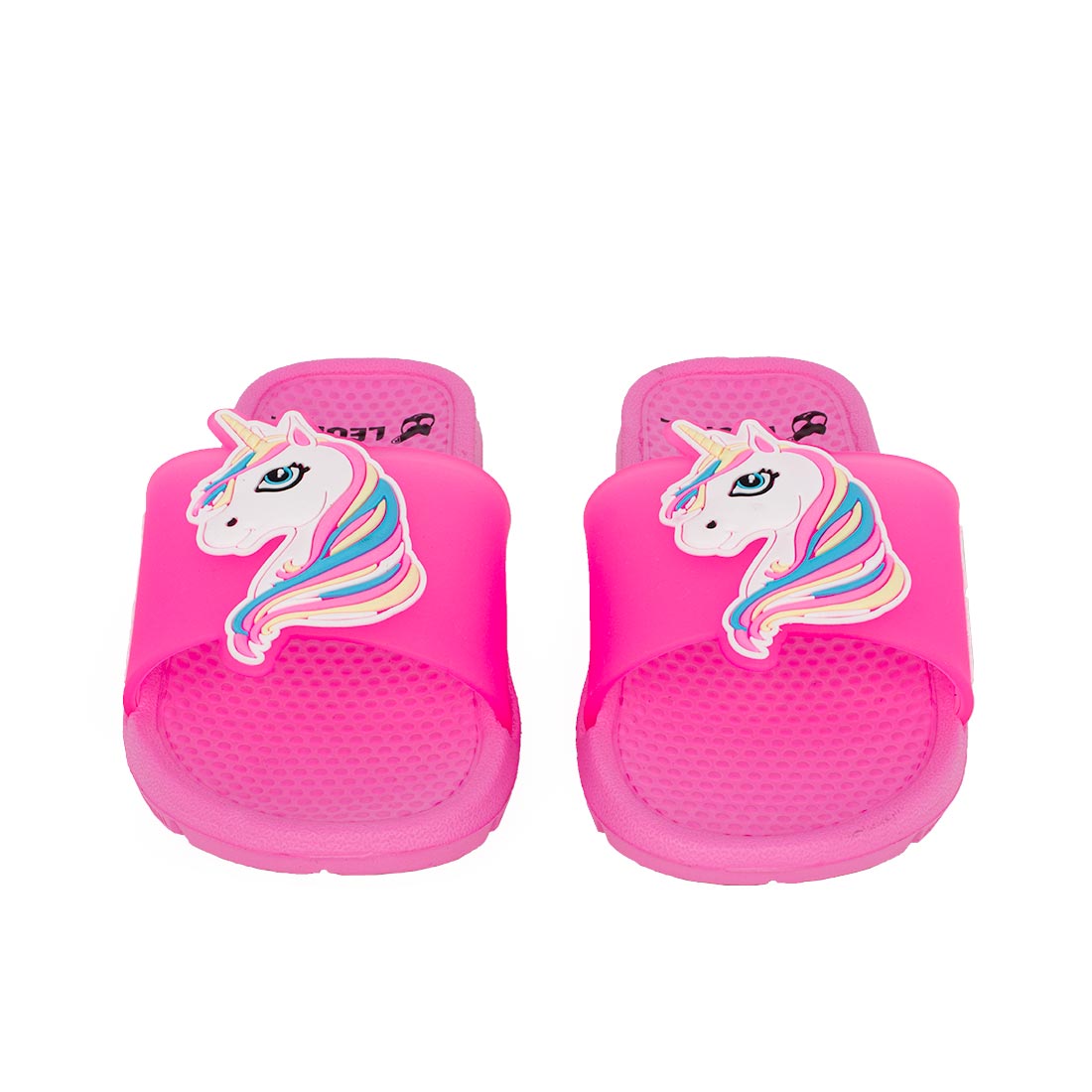 IMG_4858-1_IMG_4903-1 Modum Unicorn LE000020 παιδικά παντοφλάκια θαλάσσης για κορίτσι σε συνθετικό υλικό σε Φούξια - Image 1